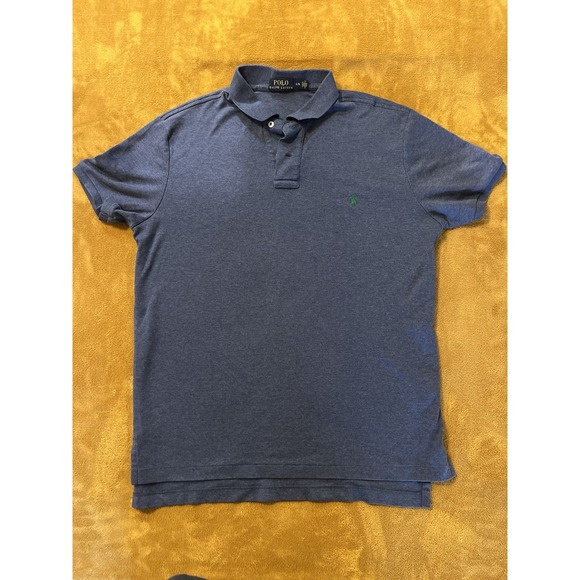 Ralph Lauren Other - Polo Ralph Lauren Men's Size L Dark Heather Blue Short Sleeve Polo Shirt